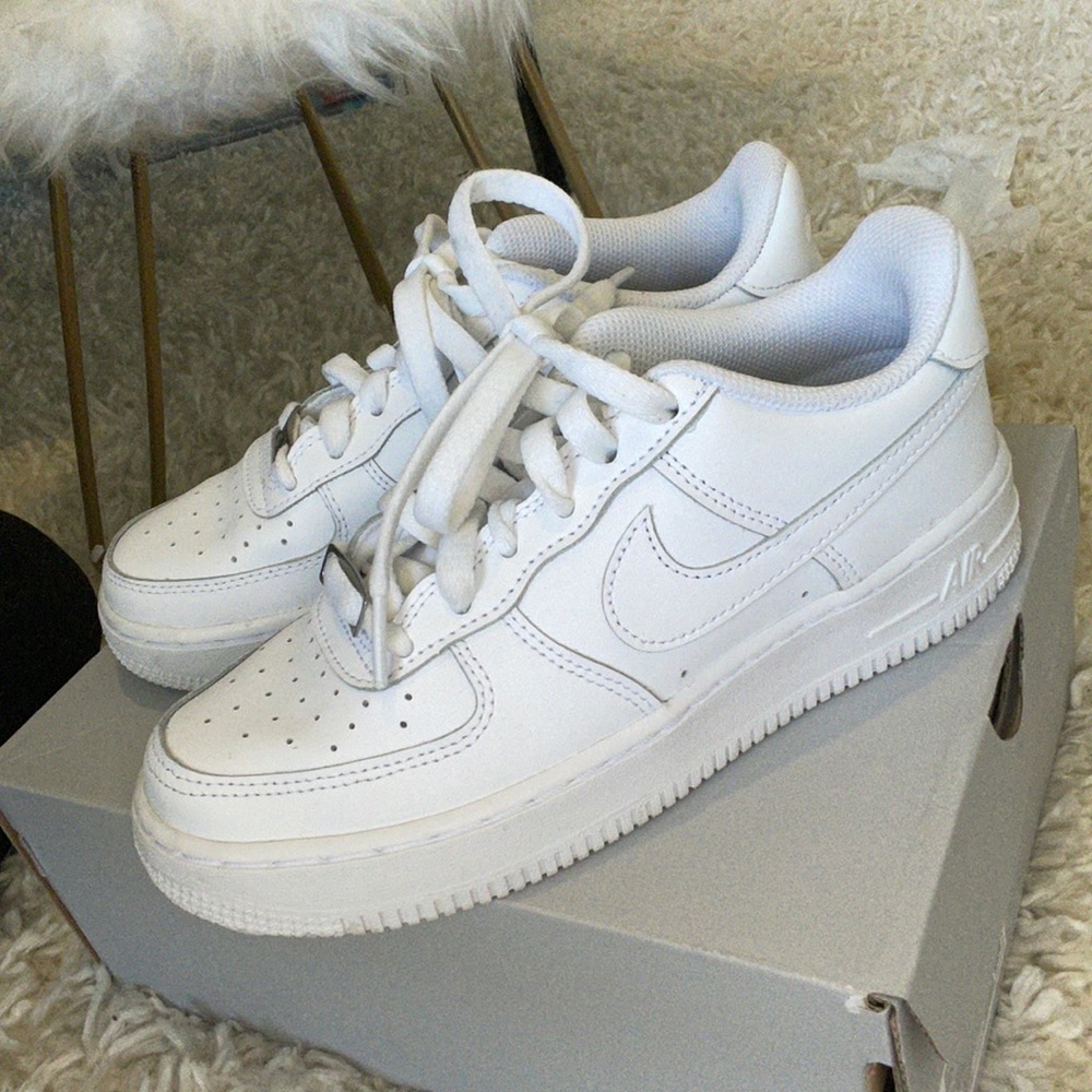 Nike Air Force 1 - White - Women’s/Big Kids